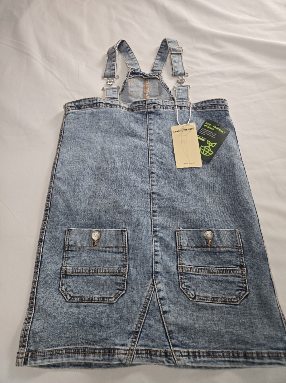 Love Trends Overall Dress Skirt
